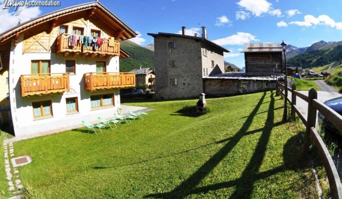 Alpen Royal con giardino e raggiungibile con gli sci ai piedi