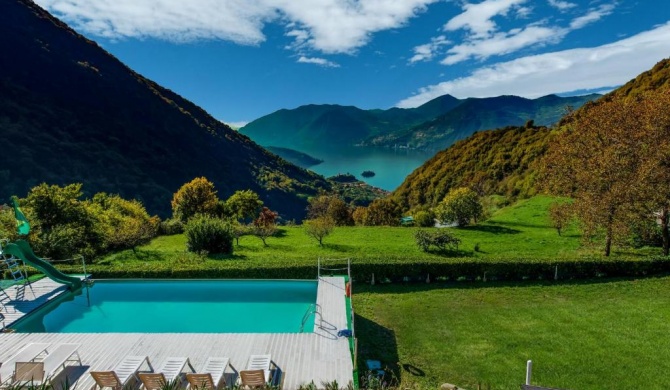 Cozy Chalet at Marone Lake Lombardy with Pool